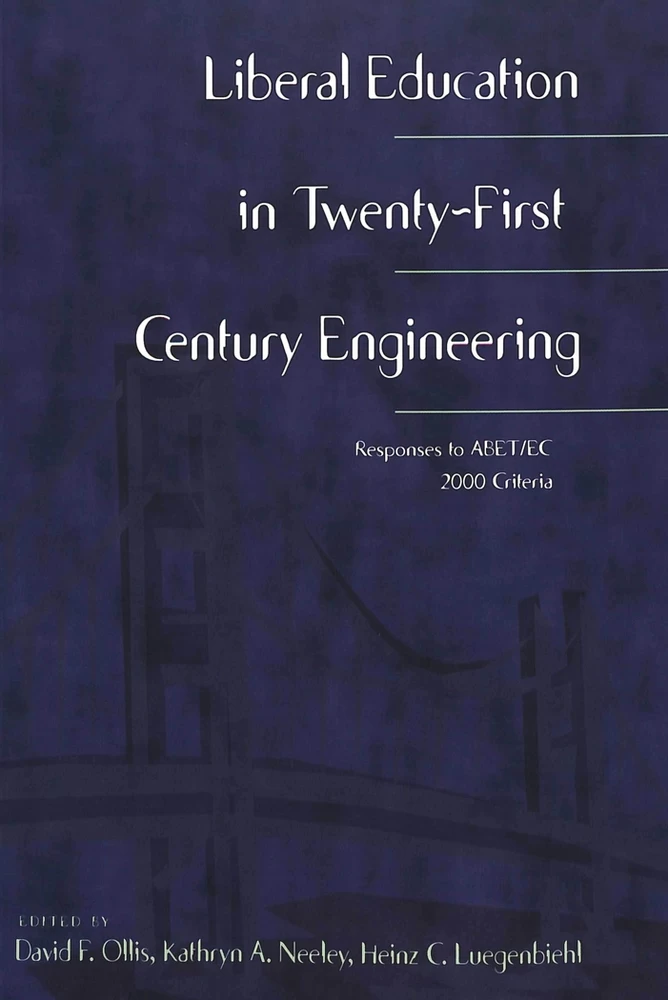 Title: Liberal Education in Twenty-First Century Engineering