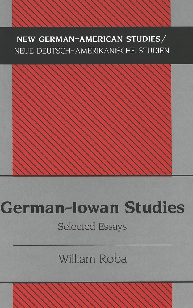 Title: German-Iowan Studies