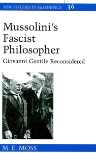 Title: Mussolini’s Fascist Philosopher