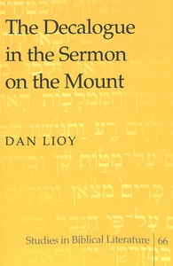 Title: The Decalogue in the Sermon on the Mount