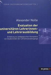 Title: Evaluation der universitären Lehrerinnen- und Lehrerausbildung