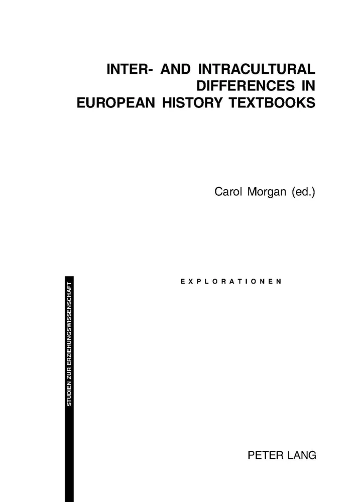 Title: Inter- and Intracultural Differences in European History Textbooks