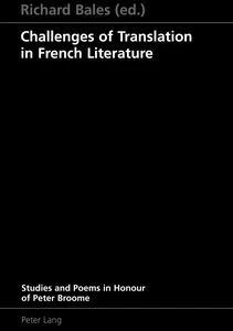 Title: Challenges of Translation in French Literature