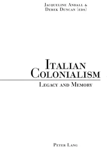 Title: Italian Colonialism
