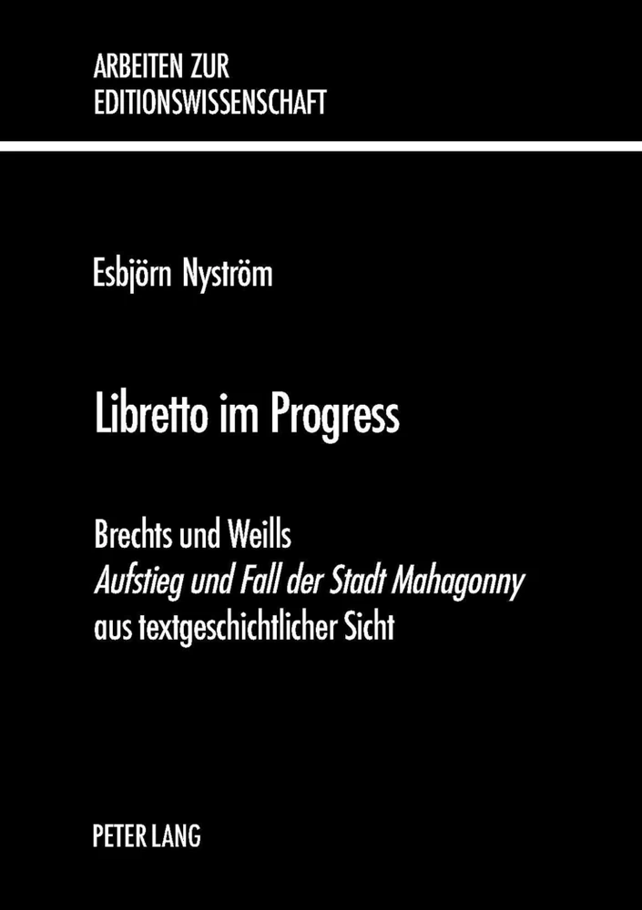 Titel: Libretto im Progress