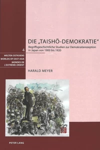 Title: Die «Taishō-Demokratie»