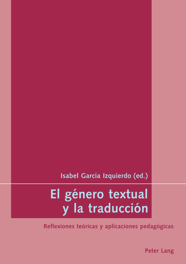 Title: El género textual y la traducción