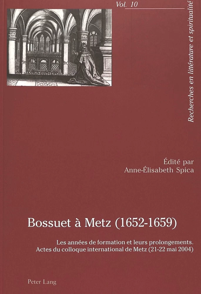 Titre: Bossuet à Metz (1652-1659)