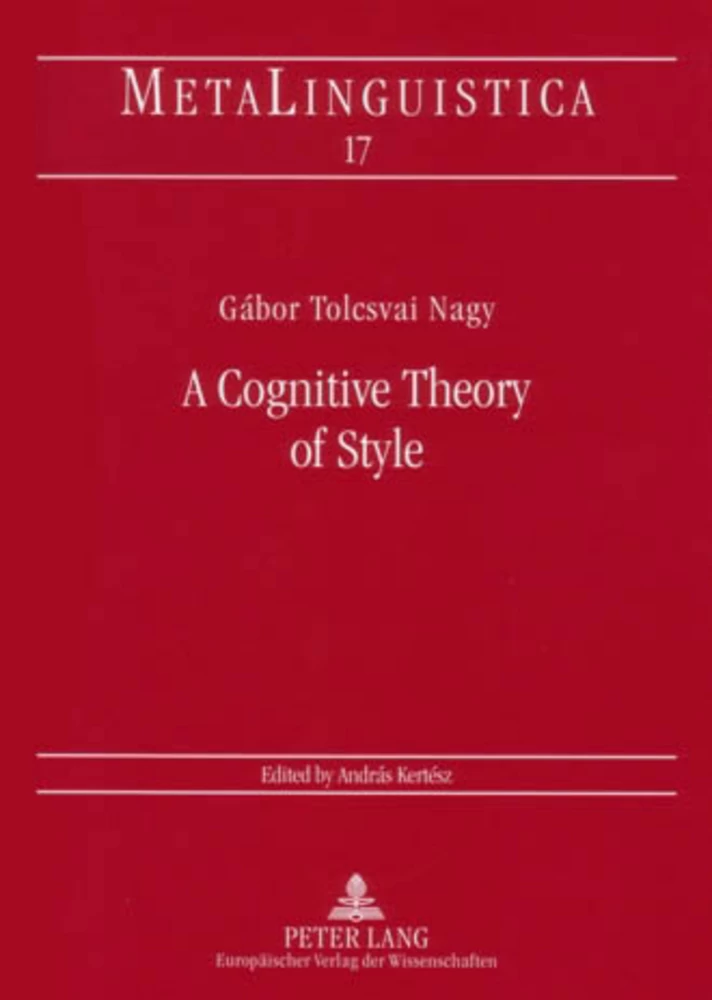 Title: A Cognitive Theory of Style
