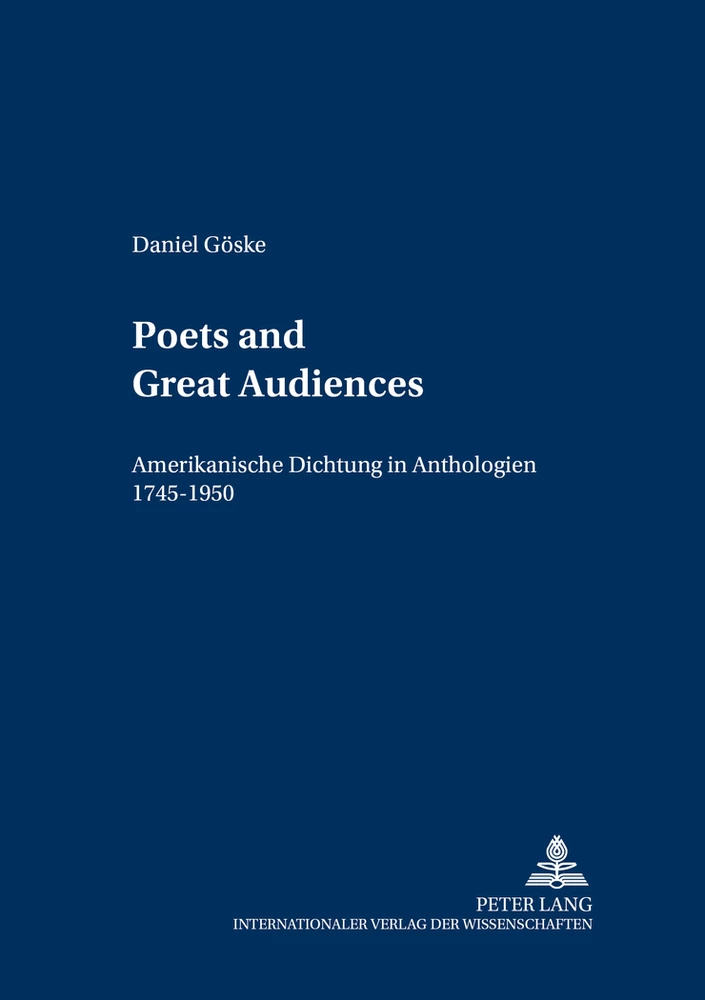 Titel: «Poets and Great Audiences»