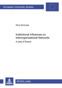 Title: Institutional Influences on Interorganisational Networks