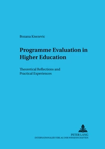Title: Programme Evaluation in Higher Education