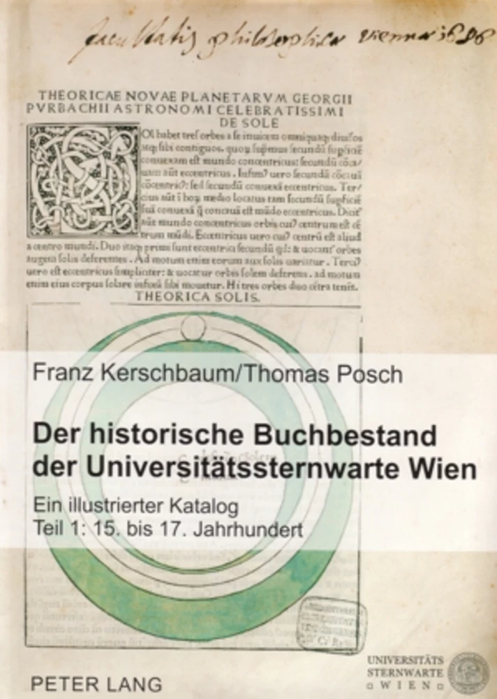 Title: Der historische Buchbestand der Universitätssternwarte Wien
