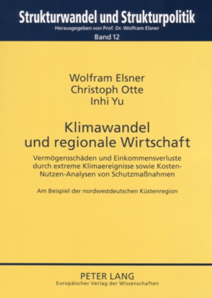 Titel: Klimawandel und regionale Wirtschaft