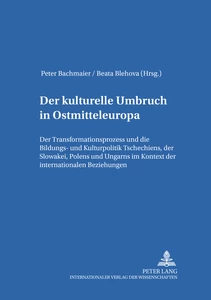 Title: Der kulturelle Umbruch in Ostmitteleuropa