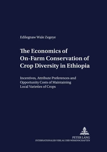 Title: The Economics of On-Farm Conservation of Crop Diversity in Ethiopia