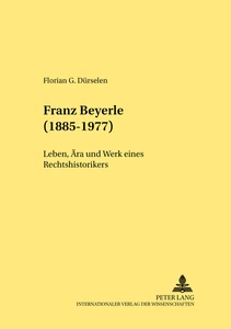 Titel: Franz Beyerle (1885-1977)
