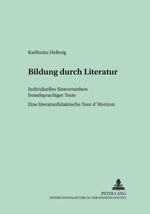 Title: Bildung durch Literatur