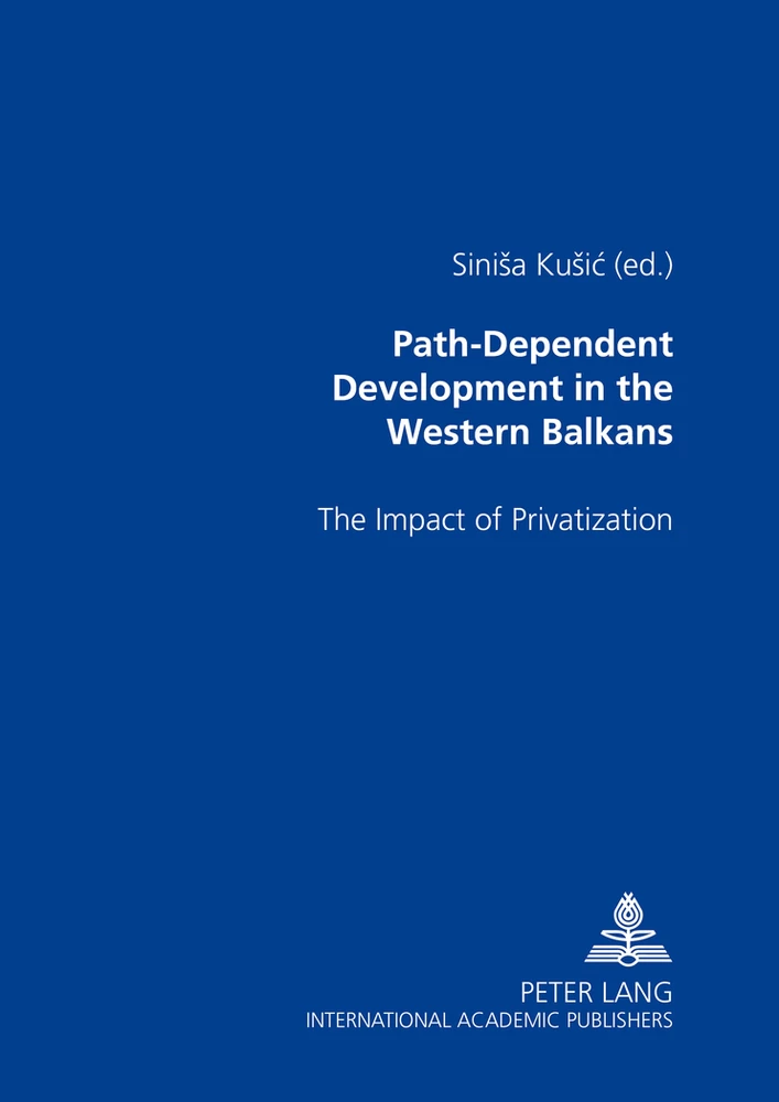 Title: Path-Dependent Development in the Western Balkans