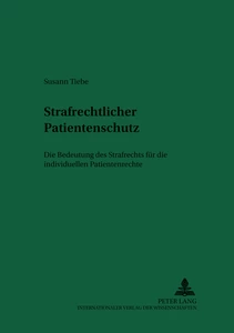 Title: Strafrechtlicher Patientenschutz