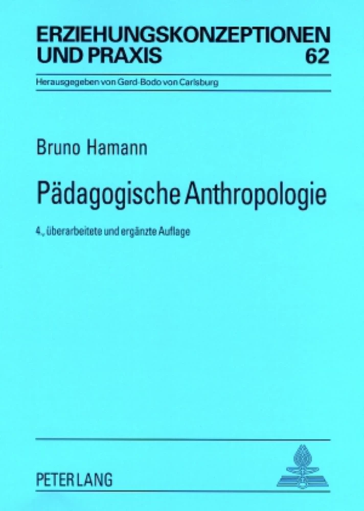 Titel: Pädagogische Anthropologie