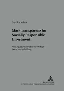 Titel: Markttransparenz im Socially Responsible Investment