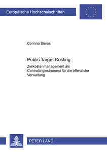 Titel: Public Target Costing