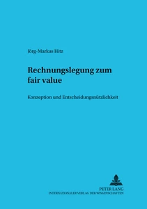 Titel: Rechnungslegung zum fair value