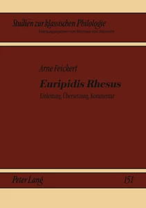Titel: «Euripidis Rhesus»