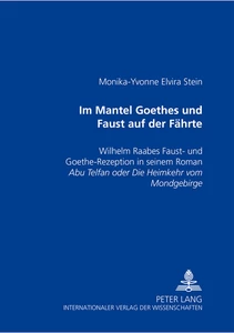Title: Im Mantel Goethes und Faust auf der Fährte