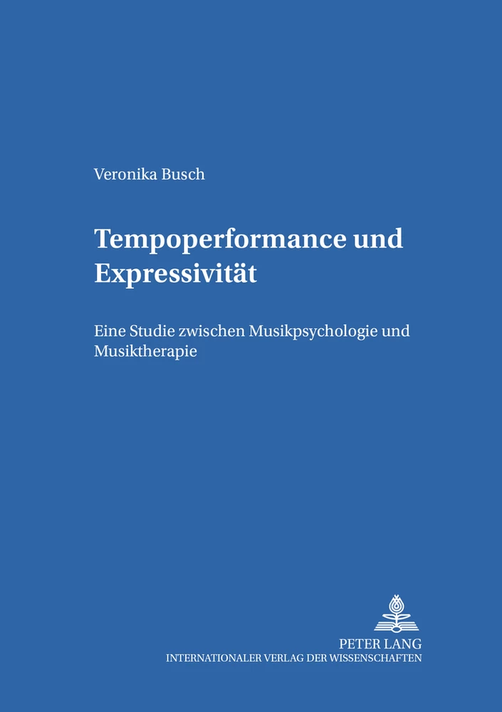 Title: Tempoperformance und Expressivität