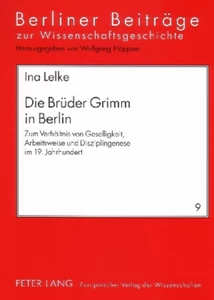 Titel: Die Brüder Grimm in Berlin