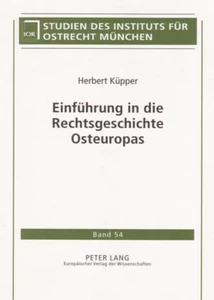 Title: Einführung in die Rechtsgeschichte Osteuropas