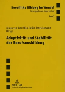 Titel: Adaptivität und Stabilität der Berufsausbildung