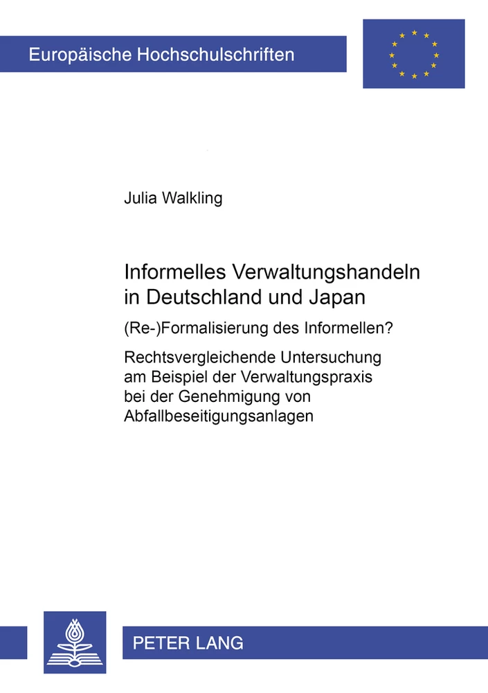 Titel: Informelles Verwaltungshandeln in Deutschland und Japan