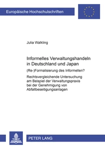 Titel: Informelles Verwaltungshandeln in Deutschland und Japan