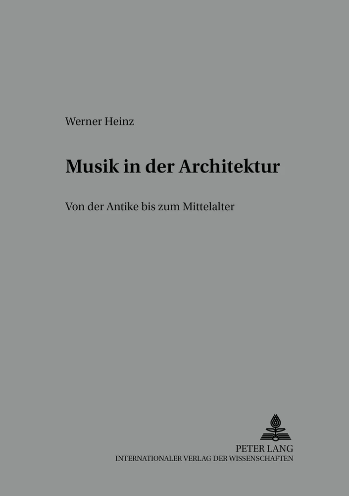 Titel: Musik in der Architektur