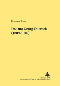 Titel: Dr. Otto Georg Thierack- (1889-1946)