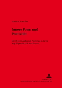 Title: Innere Form und Poetizität