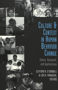 Title: Culture and Context in Human Behavior Change
