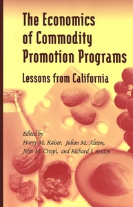 Titel: The Economics of Commodity Promotion Programs