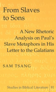 Title: From Slaves to Sons