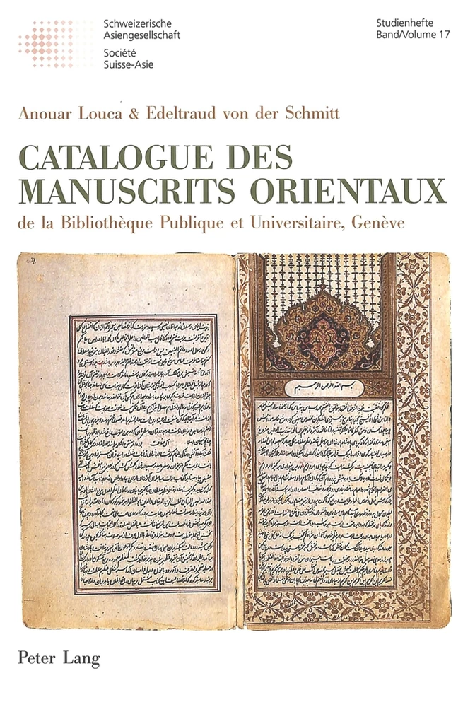 Titre: Catalogue des manuscrits orientaux