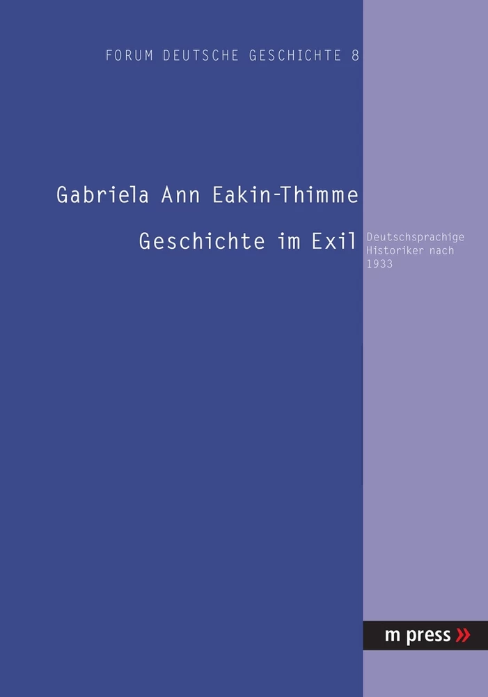 Title: Geschichte im Exil