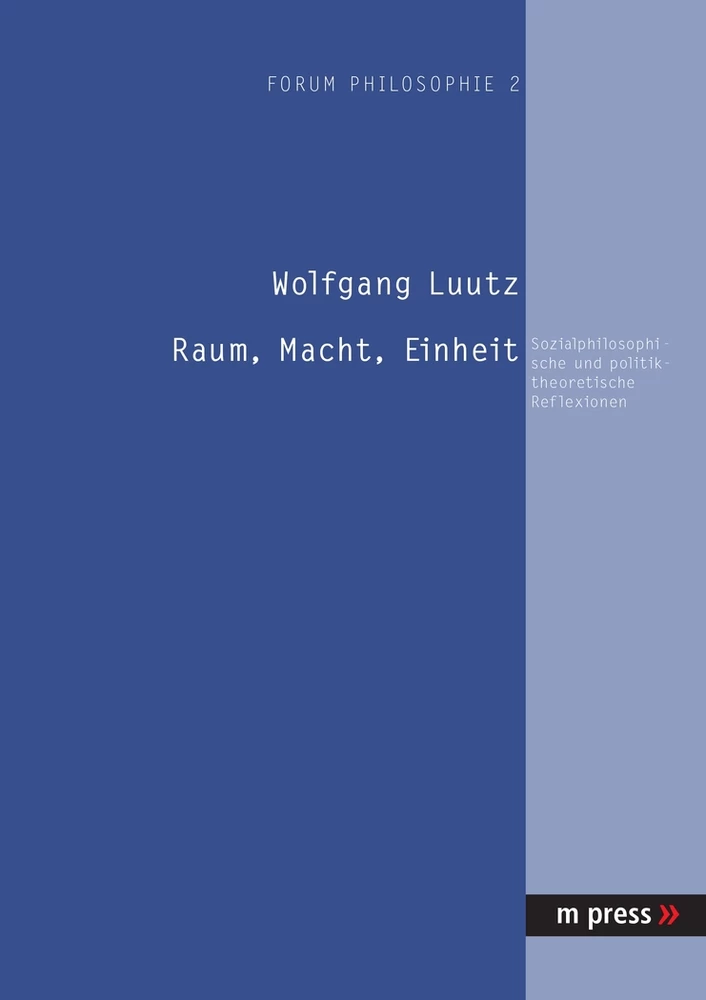 Title: Raum, Macht, Einheit