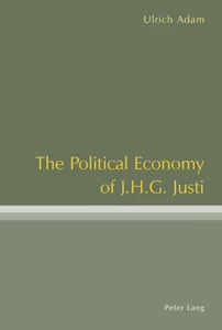Title: The Political Economy of J.H.G. Justi