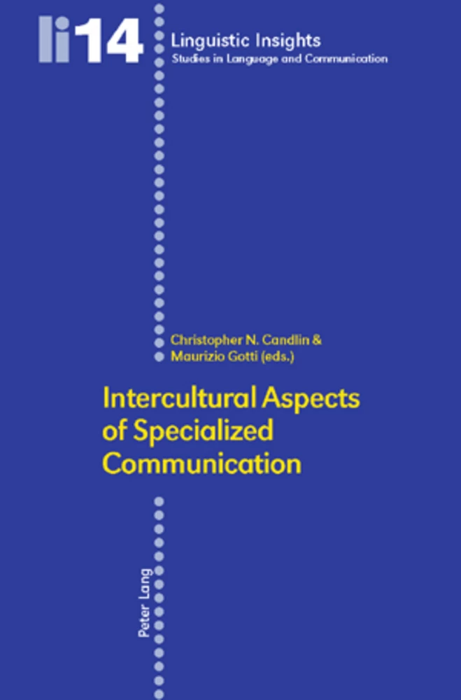 Title: Intercultural Aspects of Specialized Communication-