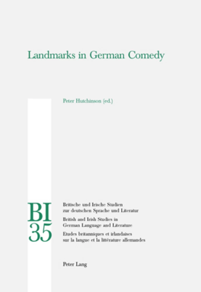 Title: Landmarks in German Comedy