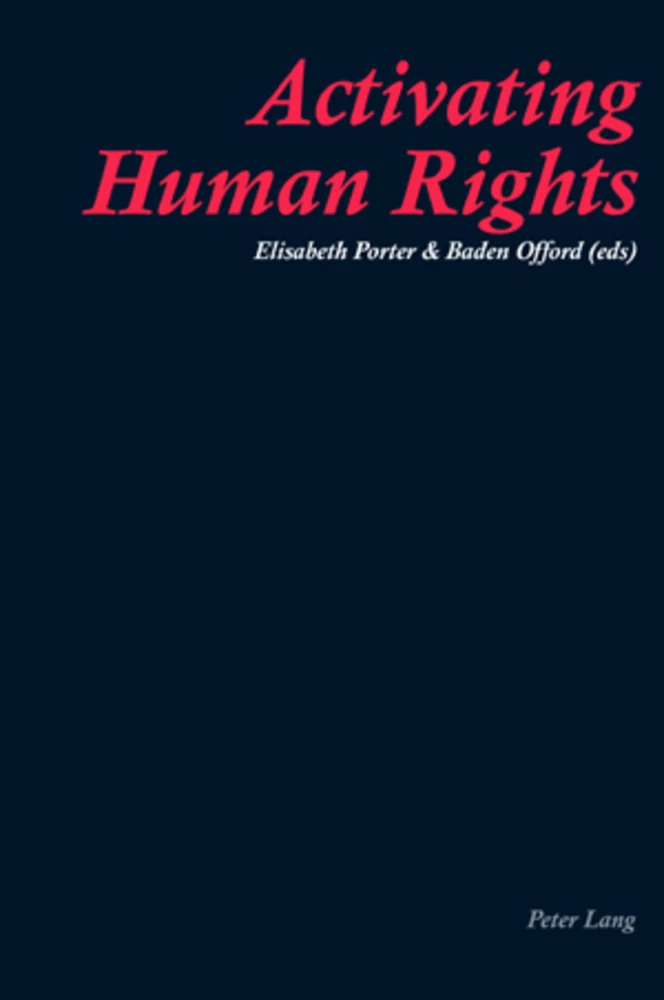Title: Activating Human Rights