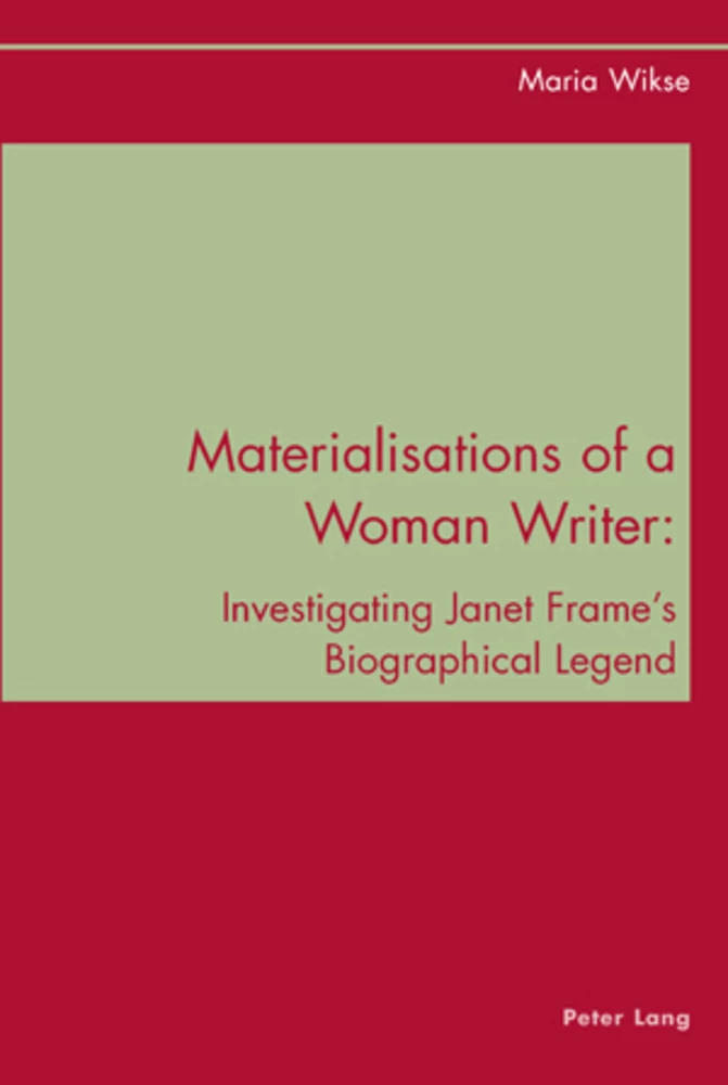 Title: Materialisations of a Woman Writer